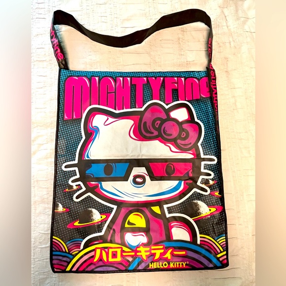 Mighty Fine Con/Tote Bag, 2-sided Hello Kitty & Elmo - Picture 1 of 2